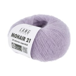 Lang Yarns - Mohair 21 Fv. 46 Lilla