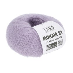 Lang Yarns - Mohair 21 Fv. 46 Lilla