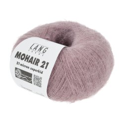 Lang Yarns - Mohair 21 Fv. 48 Dusky Pink