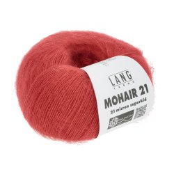 Lang Yarns - Mohair 21 Fv. 60 Red