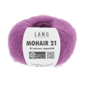Lang Yarns - Mohair 21 Fv. 66 Fuchsia