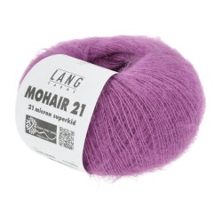 Lang Yarns - Mohair 21 Fv. 66 Fuchsia