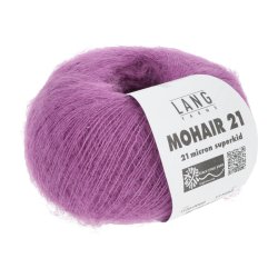Lang Yarns - Mohair 21 Fv. 66 Fuchsia