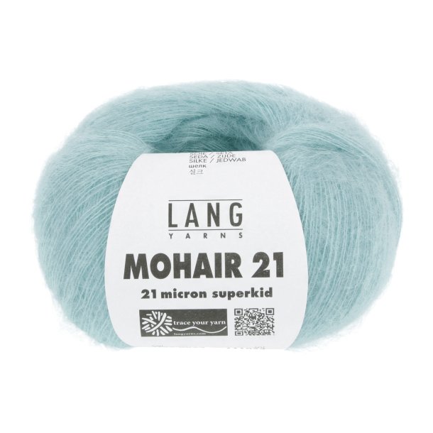 Lang Yarns - Mohair 21 Fv. 72 Aqua