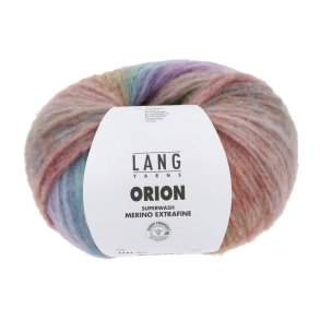 Lang Yarns - Orion Multicolor Fv. 07 Grn/Lilla/Rose