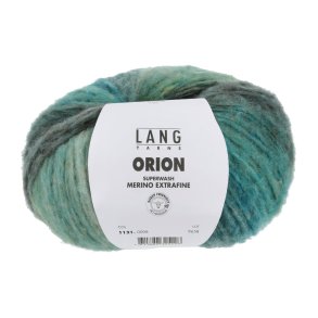 Lang Yarns - Orion Multicolor Fv. 08 Grn/Oliven/Bl
