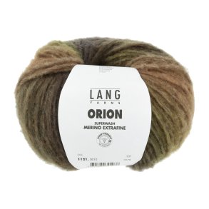 Lang Yarns - Orion Multicolor Fv. 10 Oliven/Brun