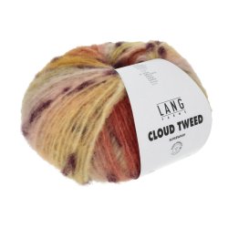 Lang Yarns - Cloud Tweed Fv. 05 Orange/Rd