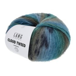 Lang Yarns - Cloud Tweed Fv. 07 Bl�/Brun