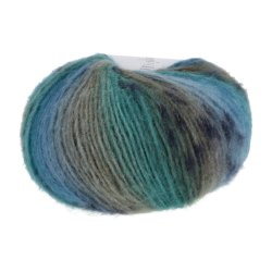Lang Yarns - Cloud Tweed Fv. 07 Bl�/Brun