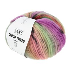 Lang Yarns - Cloud Tweed Farve 11 Pink/Gr�n/Viola