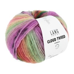 Lang Yarns - Cloud Tweed Farve 11 Pink/Gr�n/Viola