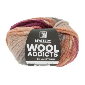 Lang Yarns - Mystery Multicolor Fv. 02 Gr/OrangeBordeaux