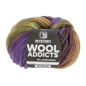 Lang Yarns - Mystery Multicolor Fv. 05 Brun/Lilla/Oliven