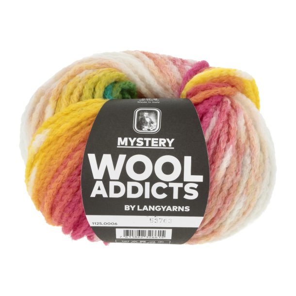 Lang Yarns - Mystery Multicolor Fv. 06 Hvid/Regnbue