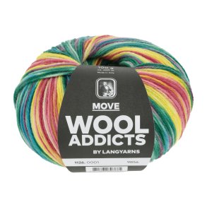 Lang Yarns - Move Strmpegarn Fv. 01 Multicolor 