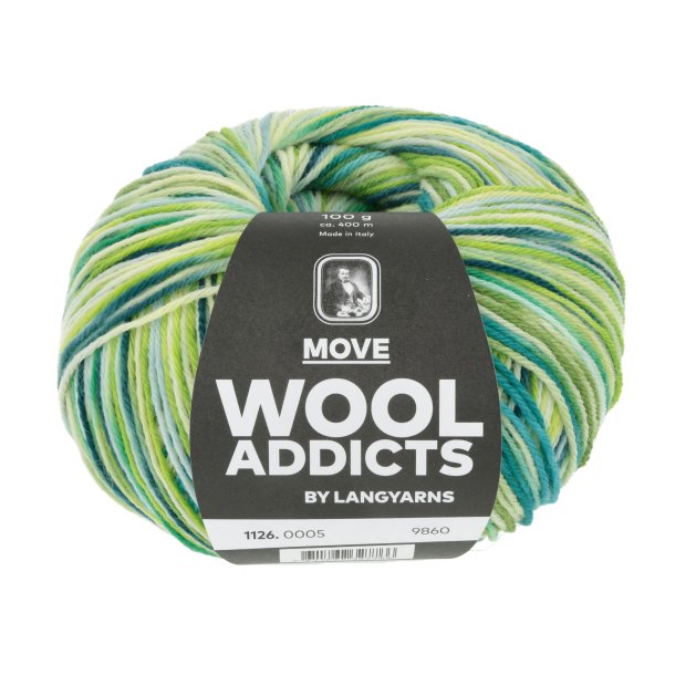 Lang Yarns - Move Strmpegarn Fv. 05 Multicolor