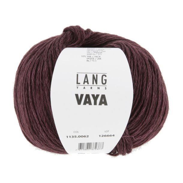 Lang Yarns - Vaya Fv. 62 Vinr�d