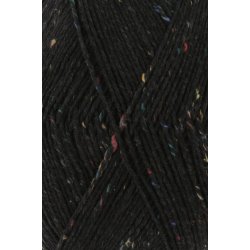 Lang Yarns - Super Soxx Tweed 6 PLY Fv. 04 Sort