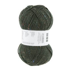 Lang Yarns - Super Soxx Tweed 6 PLY Fv. 18 M�rk Gr�n