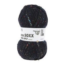 Lang Yarns - Super Soxx Tweed 6 PLY Fv. 25 Night Blue