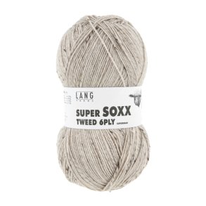 Lang Yarns - Super Soxx Tweed 6 PLY Fv. 26 Beige