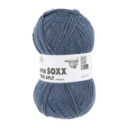 Lang Yarns - Super Soxx Tweed 6 PLY Fv. 34 Darkns