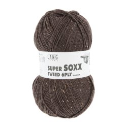 Lang Yarns - Super Soxx Tweed 6 PLY Fv. 67 Choko