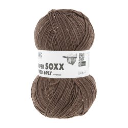 Lang Yarns - Super Soxx Tweed 6 PLY Fv. 68 Brun
