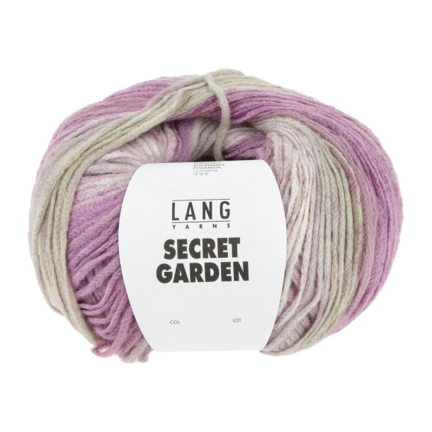 Lang Yarns - Secret Garden Fv. 04 Lilla/Lys Grn