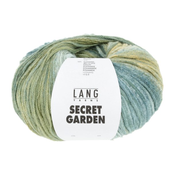 Lang Yarns - Secret Garden Fv. 07 Grn/Petrol