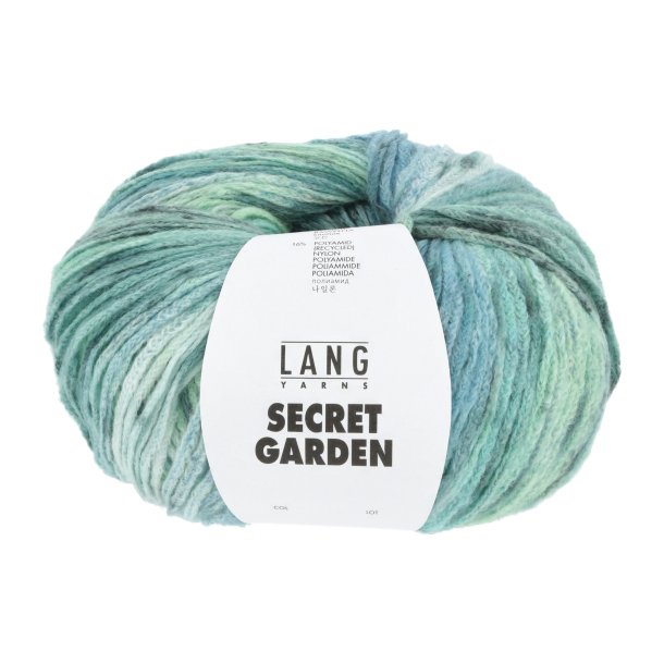 Lang Yarns - Secret Garden Fv. 08 Turkis/Atlantis