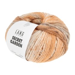 Lang Yarns - Secret Garden Fv. 10 Orange/Brun/Natur