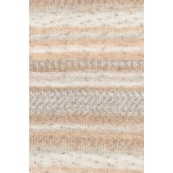 Lang Yarns - Secret Garden Fv. 10 Orange/Brun/Natur
