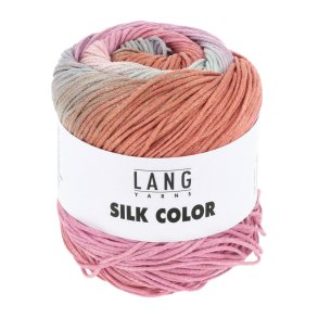 Lang Yarns - Silk Color Fv. 01 Rose/Mint/Orange Multi
