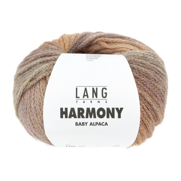 Lang Yarns - Harmony Fv. 07 Gul/Orange