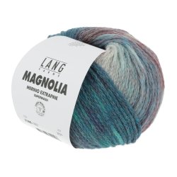 Lang Yarns - Magnolia Fv. 03 Turkis/Rd/Grn 