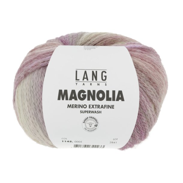 Lang Yarns - Magnolia Fv. 05 Fuchsia/Violet/Beige