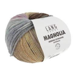 Lang Yarns - Magnolia Fv. 08 Cognac/Jeans/Petrol