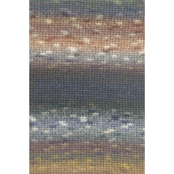 Lang Yarns - Magnolia Fv. 08 Cognac/Jeans/Petrol