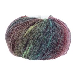 Lang Yarns - Magnolia Fv. 11 Violet/Orange/Turkis