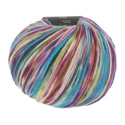 Lang Yarns - Move 8PLY Fv. 05 Lilla/Turkis/Natur