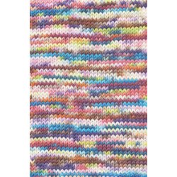 Lang Yarns - Move 8PLY Fv. 06 Orange/Turkis/Rd