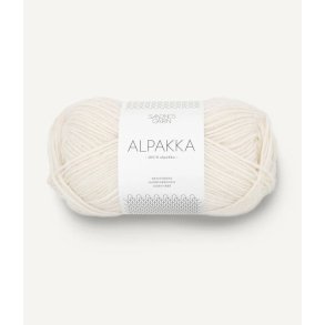 Sandnes - Alpakka Farve 1001 White