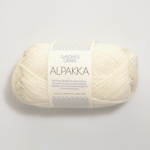 Sandnes - Alpakka Farve 1012 Natur