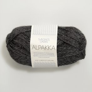 Sandnes - Alpakka Farve 1053 Mrk Grmeleret