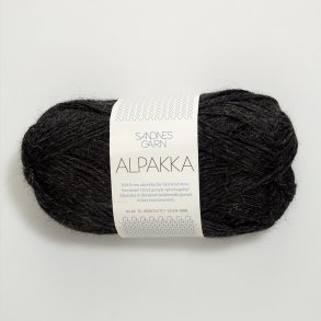 Sandnes - Alpakka Farve 1088 Koksmeleret.