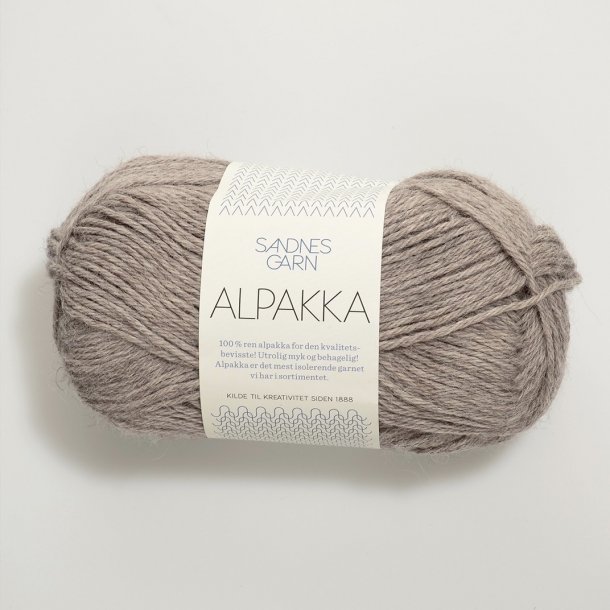 Sandnes - Alpakka Fv. 2650 Grbeige Meleret