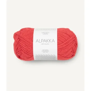 Sandnes - Alpakka Farve 4008 Poppy