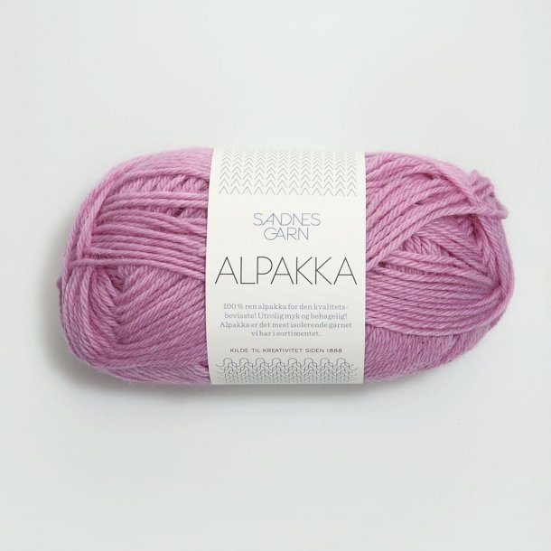 Sandnes - Alpakka Farve 4715 Rosa